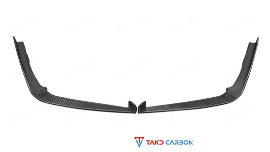 TAKD Carbon Fiber Front Bumper Canards for BMW X5 G05 M50i X/S Drive 40i 2019-2021 Pre-LCI - Performance SpeedShop