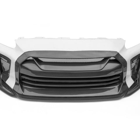 TS Style Front Bumper & Front Lip for Nissan GTR GT-R R35 2008-2022 - Performance SpeedShop