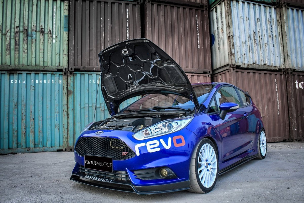 Ventus Veloce Carbon Fiber 2014 2015 2016 2017 Ford Fiesta ST Hood - Performance SpeedShop