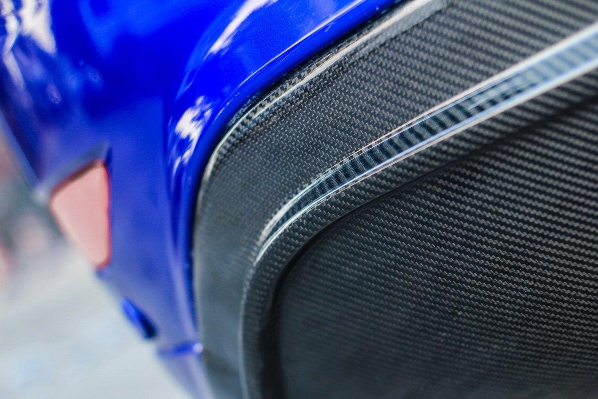 Ventus Veloce Carbon Fiber 2014 2015 2016 2017 Ford Fiesta ST Rear ...