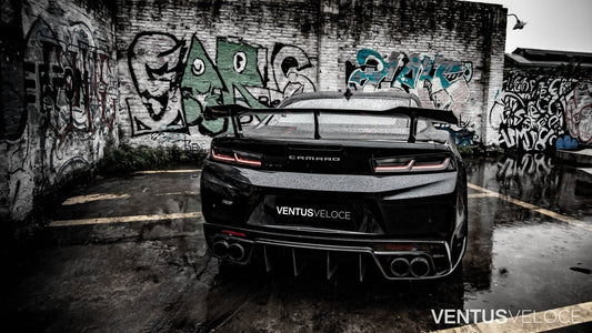 Ventus Veloce Carbon Fiber 2016 2017 2018 2019 2020 Chevrolet Camaro Side Skirts - Performance SpeedShop