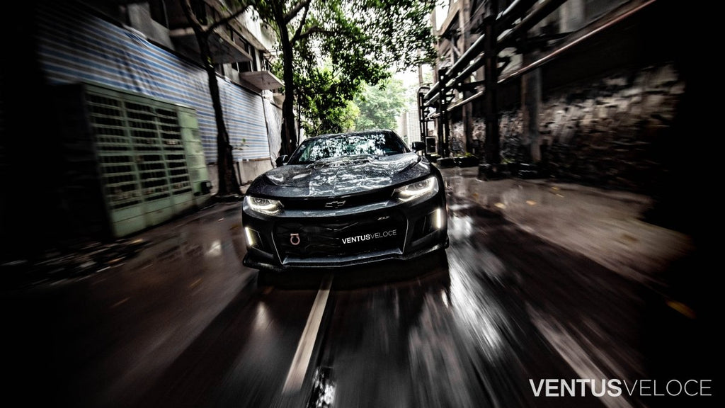 Ventus Veloce Carbon Fiber 2016 2017 2018 2019 2020 Chevrolet Camaro Side Skirts - Performance SpeedShop