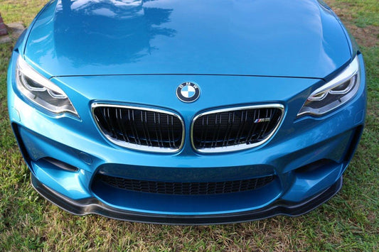 Ventus Veloce Carbon Fiber 2016 2017 2018 BMW M2 Front Splitter - Performance SpeedShop