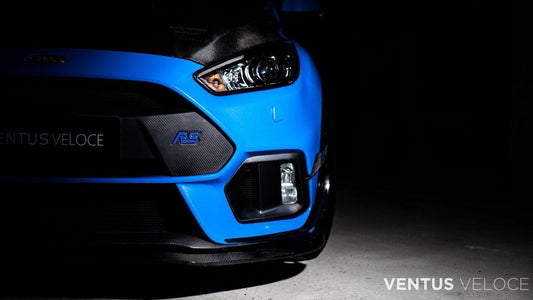 Ventus Veloce Carbon Fiber 2016 2017 2018 Focus RS Lower Front Lip - Performance SpeedShop