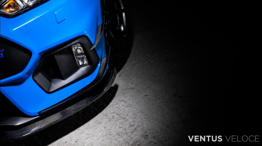 Ventus Veloce Carbon Fiber 2016 2017 2018 Focus RS Lower Front Lip - Performance SpeedShop