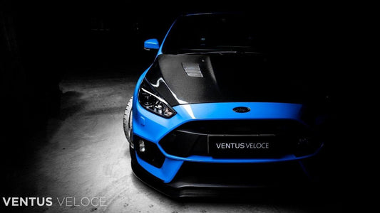 Ventus Veloce Carbon Fiber 2016 2017 2018 Focus RS Lower Front Lip - Performance SpeedShop