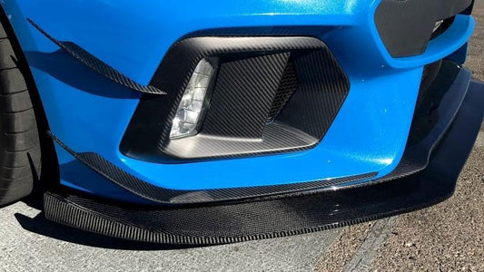 Ventus Veloce Carbon Fiber 2016 2017 2018 Ford Focus RS Fog Light Brackets - Performance SpeedShop