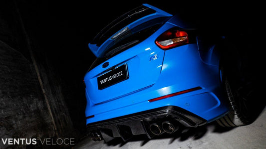 Ventus Veloce Carbon Fiber 2016 - 2018 Focus RS Rear Diffuser Quad Tip - Performance SpeedShop