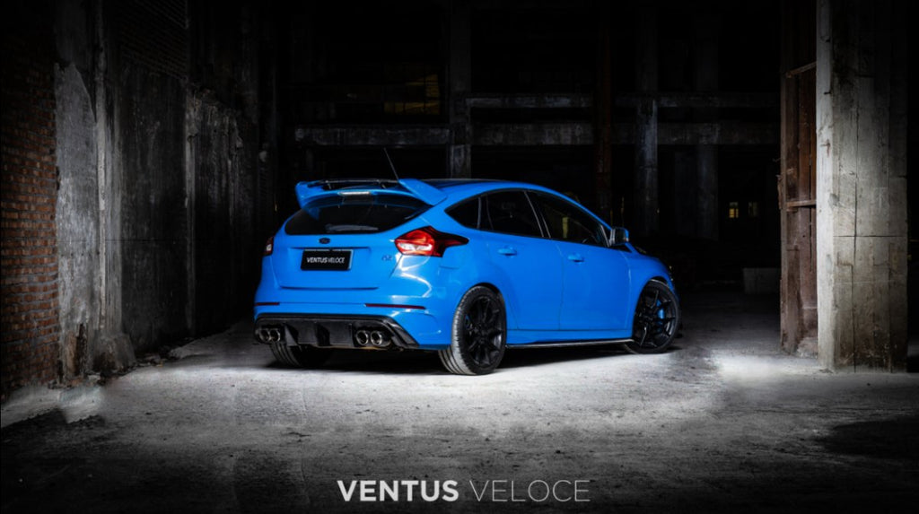 Ventus Veloce Carbon Fiber 2016 - 2018 Focus RS Rear Diffuser Quad Tip ...