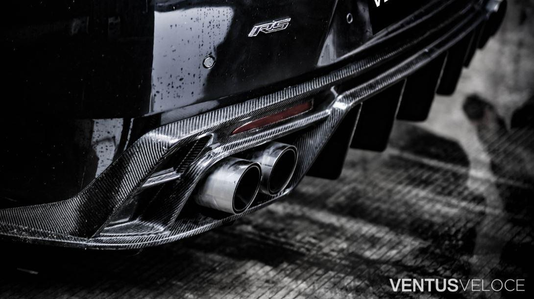 Ventus Veloce Carbon Fiber 2016-2021 Chevrolet Camaro Rear Diffuser ...