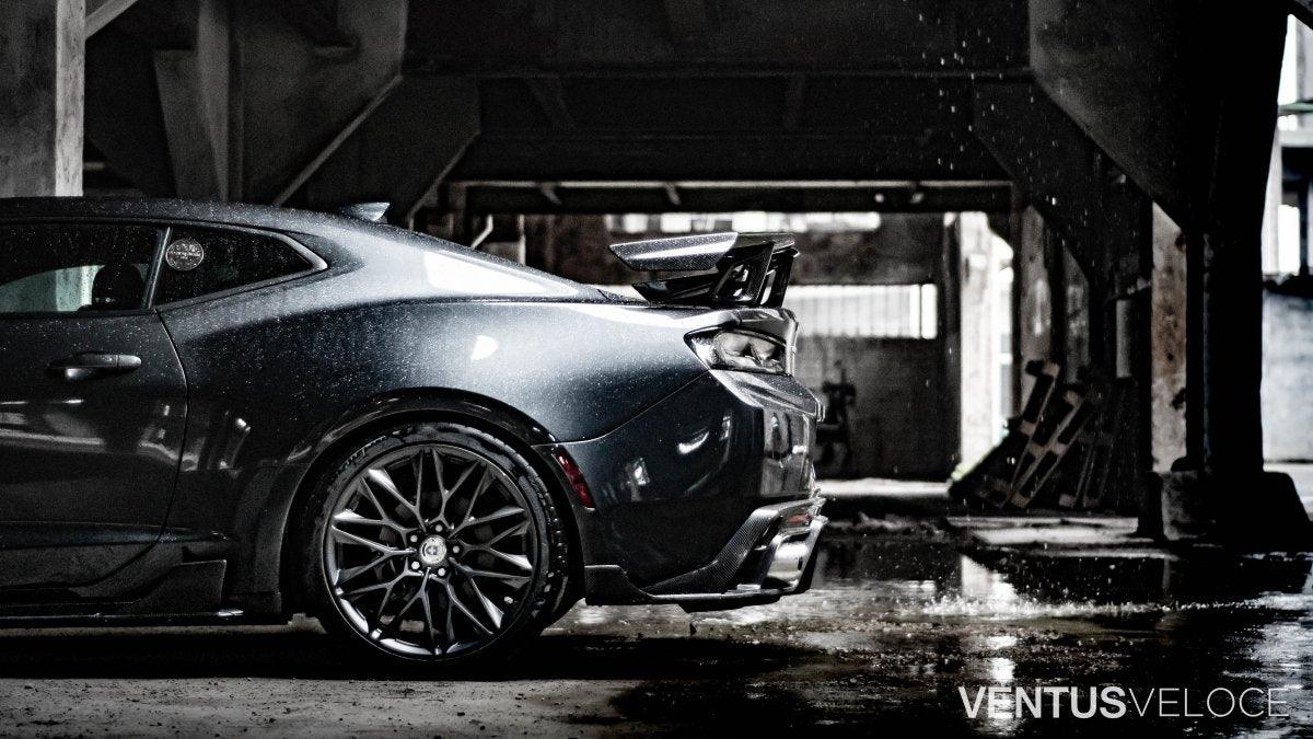 Ventus Veloce Carbon Fiber 2016-2021 Chevrolet Camaro Rear Diffuser ...