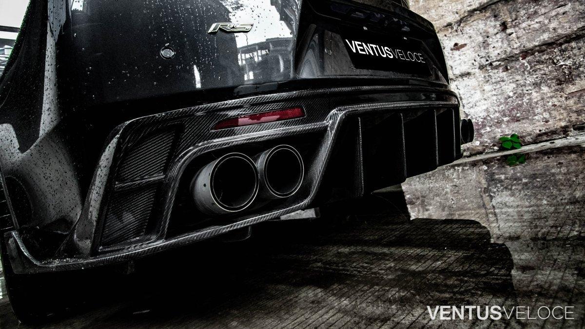 Ventus Veloce Carbon Fiber 2016-2021 Chevrolet Camaro Rear Diffuser ...