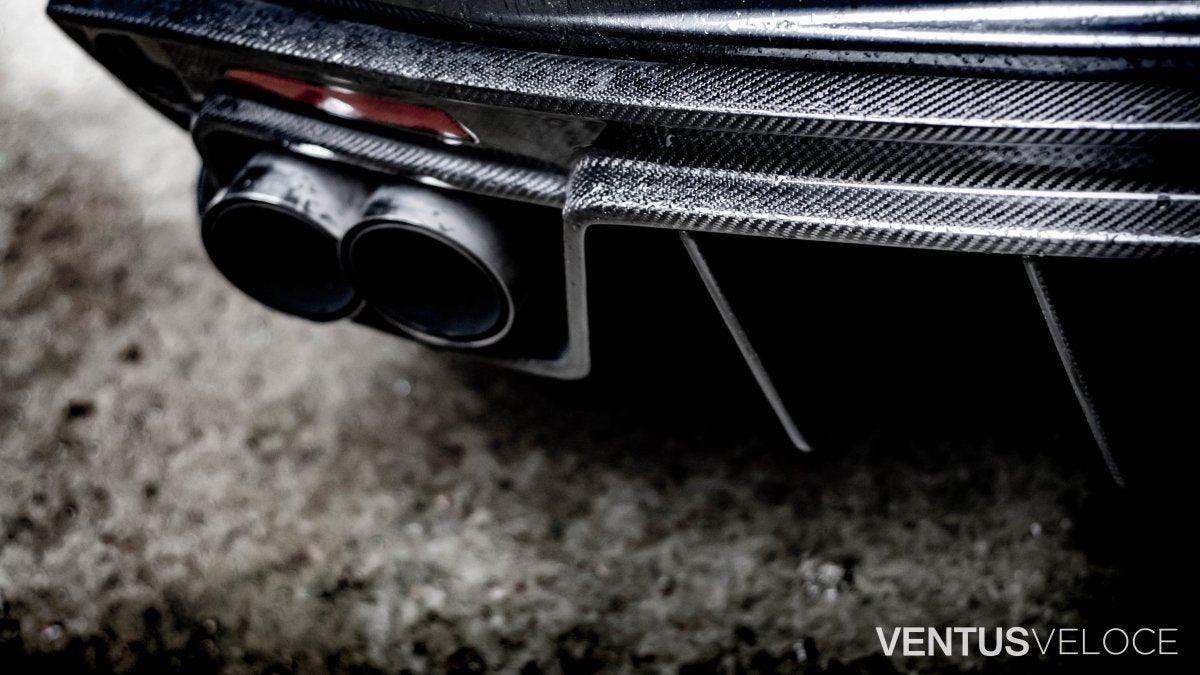 Ventus Veloce Carbon Fiber 2016-2021 Chevrolet Camaro Rear Diffuser ...