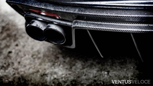 Ventus Veloce Carbon Fiber 2016-2021 Chevrolet Camaro Rear Diffuser - Performance SpeedShop