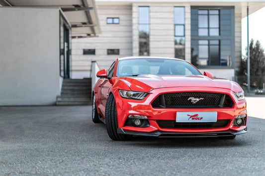 Ventus Veloce Carbon Fiber Front Lip 550.1 2015- 2017 Ford Mustang Carbon Fiber Front Lip - Performance SpeedShop