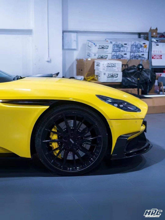 Ventus Veloce Carbon Fiber Front Splitter Set for Aston Martin DB11 - Performance SpeedShop