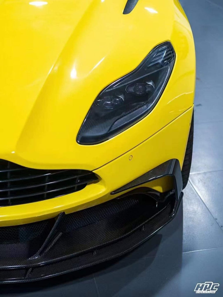Ventus Veloce Carbon Fiber Front Splitter Set for Aston Martin DB11 - Performance SpeedShop