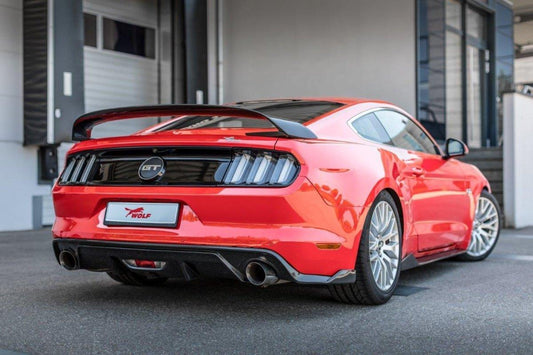 Ventus Veloce Carbon Fiber GT350 Style Rear Spoiler for 2015- 2020 Ford Mustang S550.1 S550.2 - Performance SpeedShop