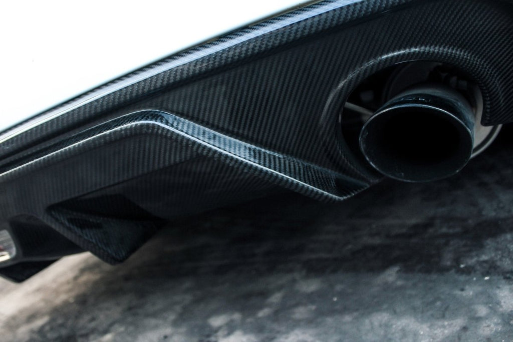 Ventus Veloce Carbon Fiber Rear Diffuser 2015-2022 Ford Mustang - Performance SpeedShop