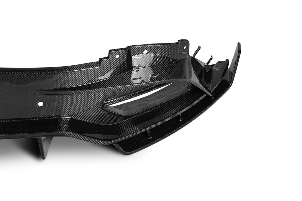 Ventus Veloce Carbon Fiber Rear Diffuser & Canards for Aston Martin DB ...