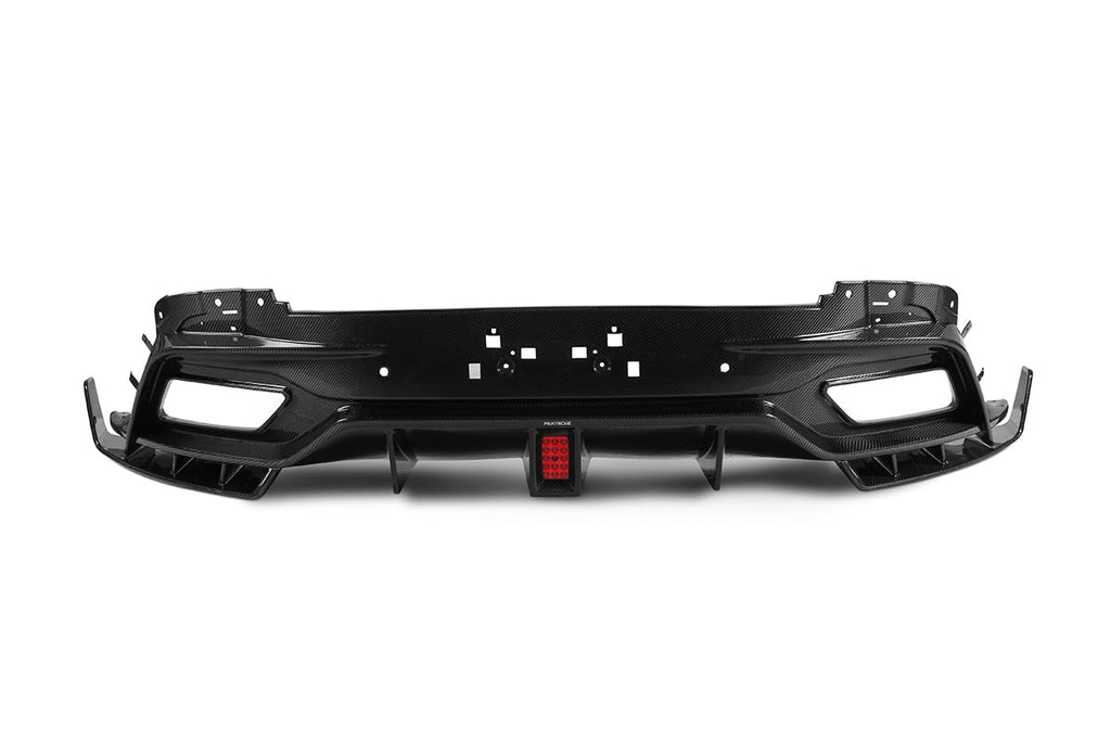 Ventus Veloce Carbon Fiber Rear Diffuser & Canards for Aston Martin DB ...