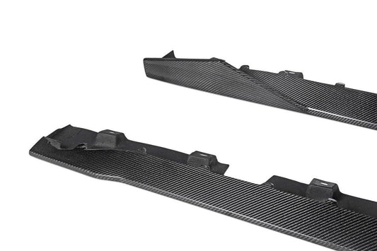 Ventus Veloce Carbon Fiber Side Skirts for 2015 - 2017 Ford Mustang S550.1 - Performance SpeedShop