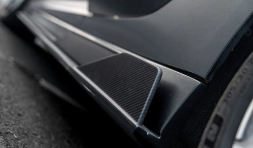 Ventus Veloce Carbon Fiber Side Skirts for Audi R8 2020-2023 - Performance SpeedShop