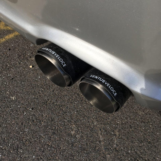 Ventus Veloce Universal Carbon Fiber Exhaust Tip Tips - Performance SpeedShop