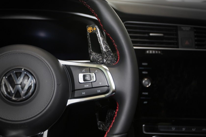 Volkswagen Golf GTI Golf R Forged Carbon / Luminous Wheel Paddle Shifter - Performance SpeedShop