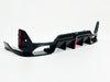 VTEN ABS Gloss Black Rear Diffuser & Canards for BMW 3 Series G20 330i M340i 2023-ON LCI - Performance SpeedShop