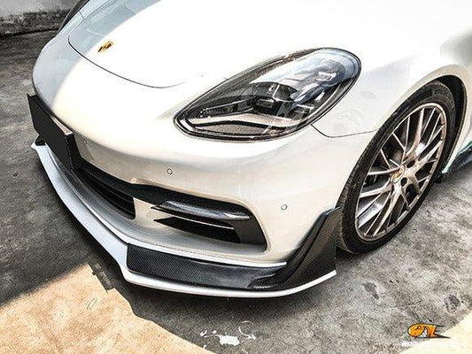 WARHEAD SPEED DRY Carbon Fiber Front Lip For Porsche Panamera 971 Base Version 2017-ON - Performance SpeedShop