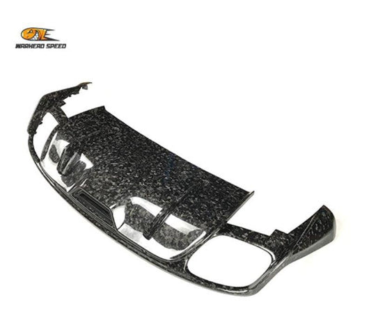 WARHEAD SPEED DRY Carbon Fiber Rear Diffuser For Porsche Panamera 971 / Turbo / GTS 2017-ON - Performance SpeedShop