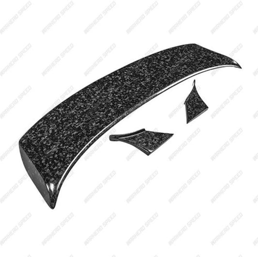 WARHEAD SPEED DRY Carbon Fiber Rear Spoiler For Porsche Panamera 971 / Turbo / GTS 2017-ON - Performance SpeedShop